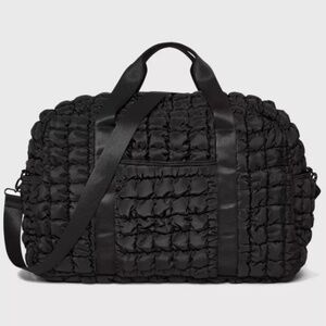 Wild Fable Black Puffy Bag